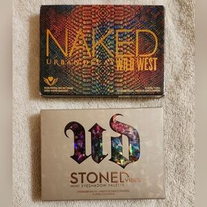 New Urban Decay "Stoned Vibes" and "Wild West" Mini Eyeshadow Palette Bundle